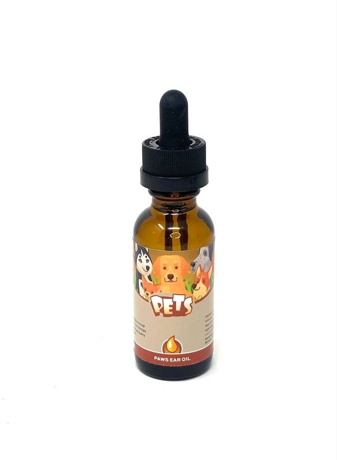 Punkin Butt Ear Oil for Cats & Dogs (1 oz Bottle) Bottle | Organic Garlic, Mullein and Calendula Ear Drops - Image 1